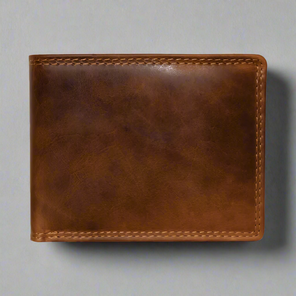 Rugged Earth Men's Bifold Leather Wallet — Boutique of Leathers/Open Road