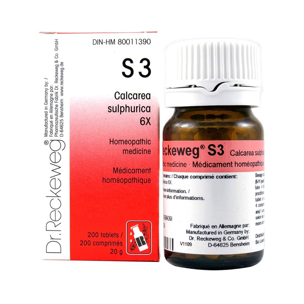 S3 - Calcarea sulph — Unytii - Suppléments et Produits Naturels