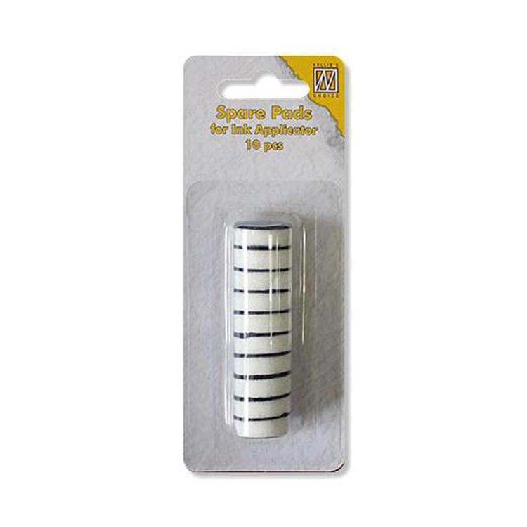 Nellie's Choice Tampons en mousse pour estompage d'encre - 10 pièces rondes petites