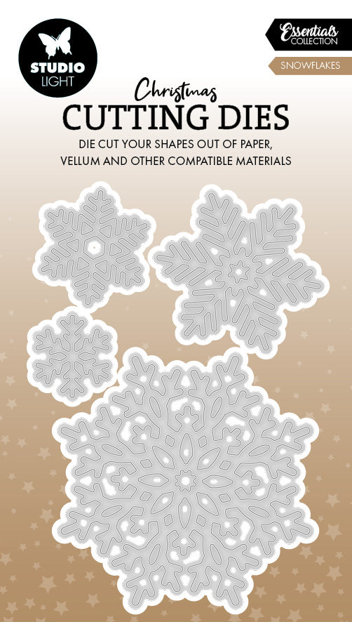 SL Matrice de découpe Flocons de neige Essentiels 4 pièces