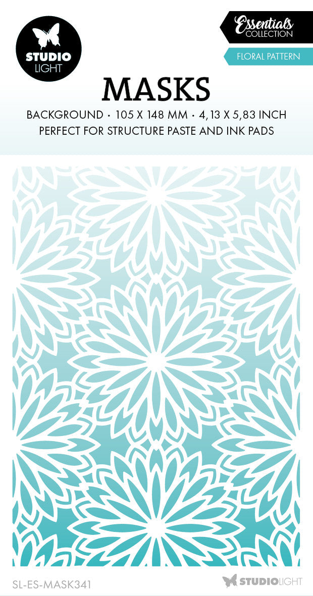 Masque SL Floral Essentiels Arrière-plan 1 Pièce