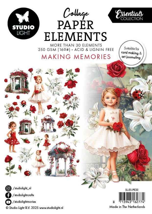 SL Paper Elements Souvenirs Indispensables 35 Pièces