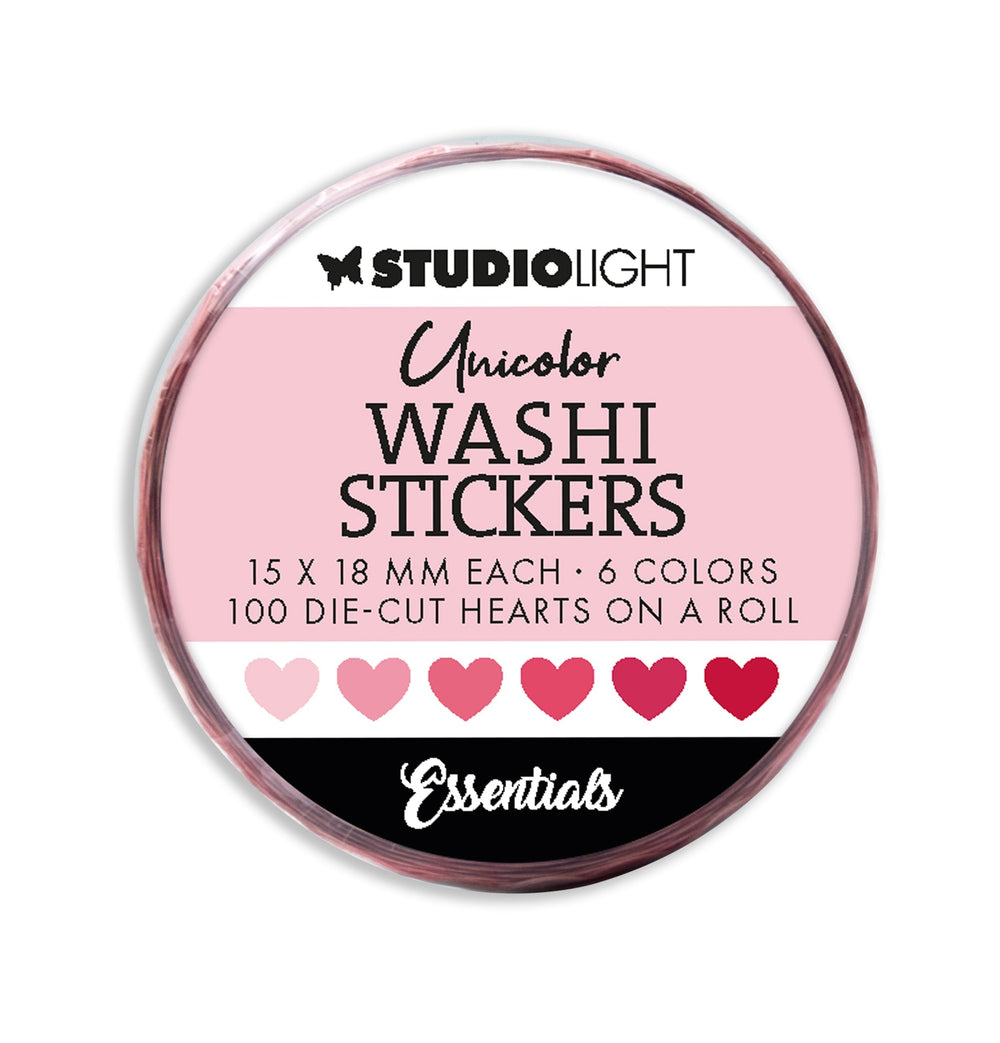 SL Autocollants Washi Découpés Roses Essentiels 1 PC