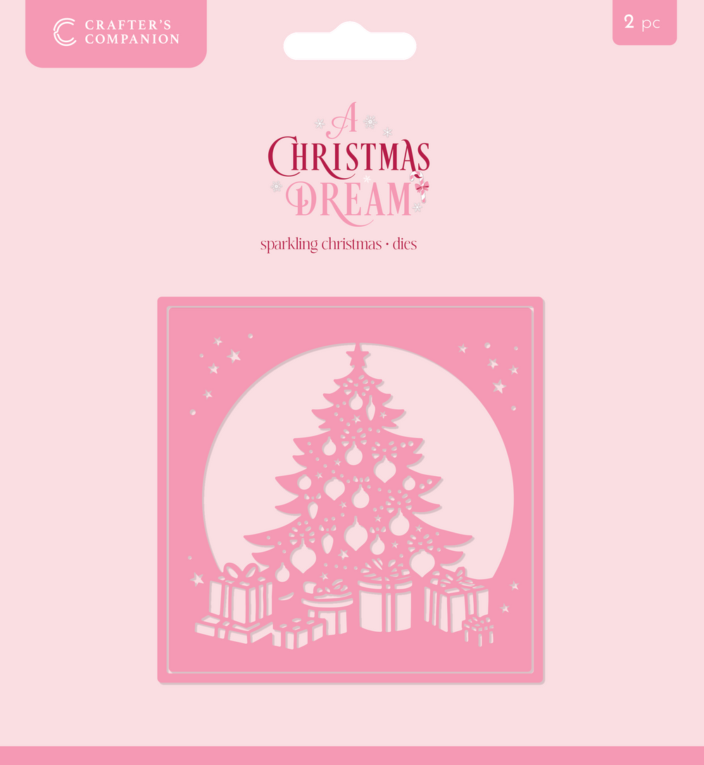 Sara Signature A Christmas Dream Metal Dies Create a Card - Sparkling Christmas — Ecstasy Crafts