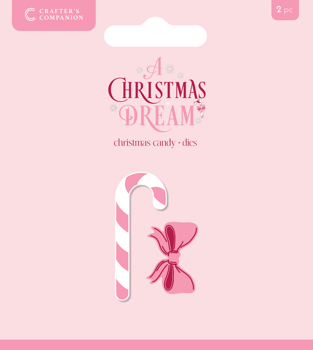 Sara Signature A Christmas Dream Metal Die - Christmas Candy — Ecstasy Crafts