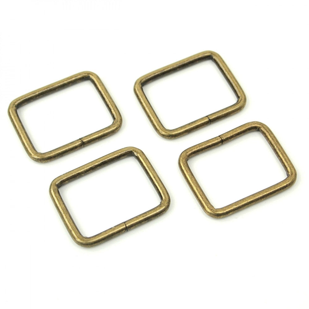 Sallie Tomato - Set of Four Rectangle Rings - 1"