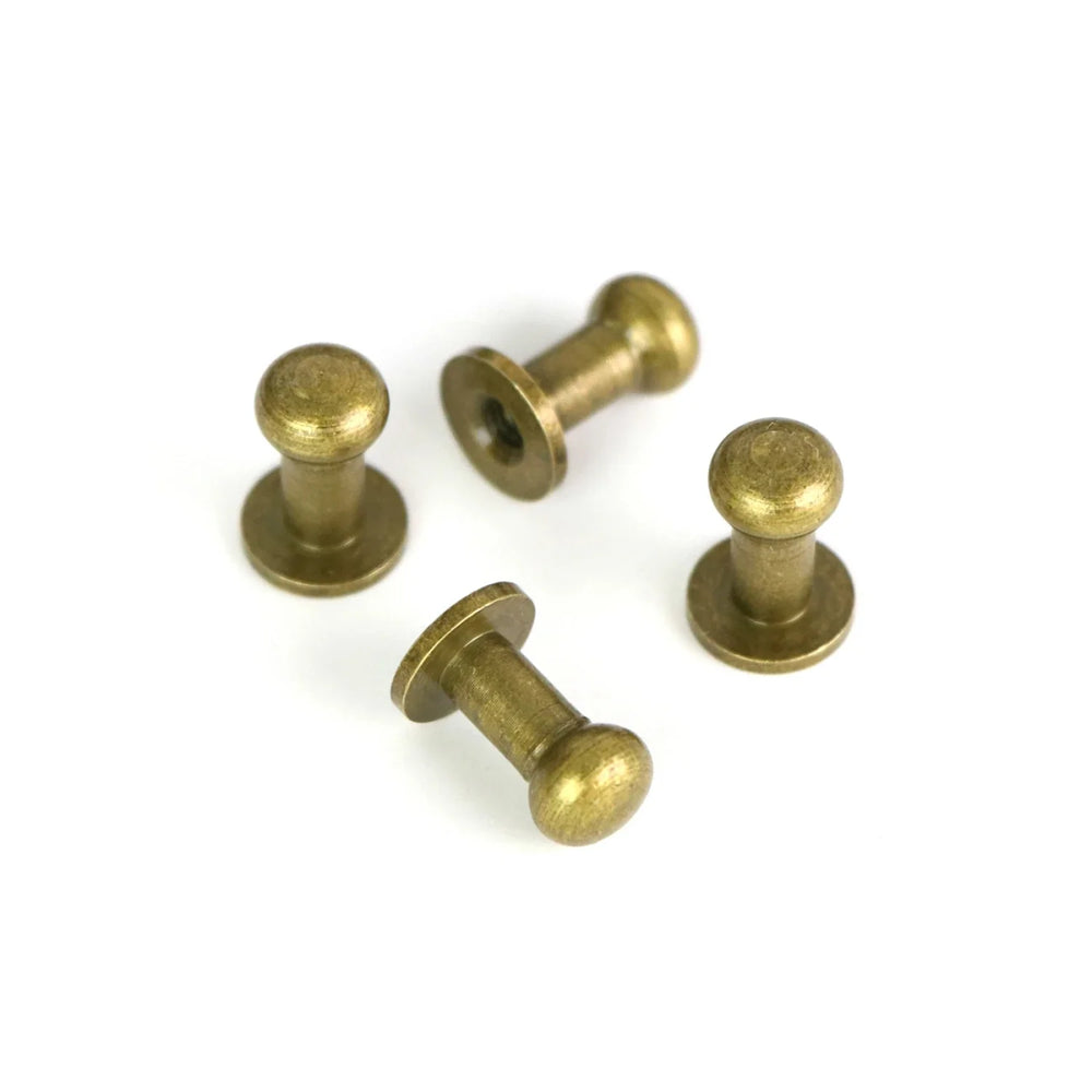 Tall Stud Buttons: 4 Pack Antique — Cottage Quilting Ltd.