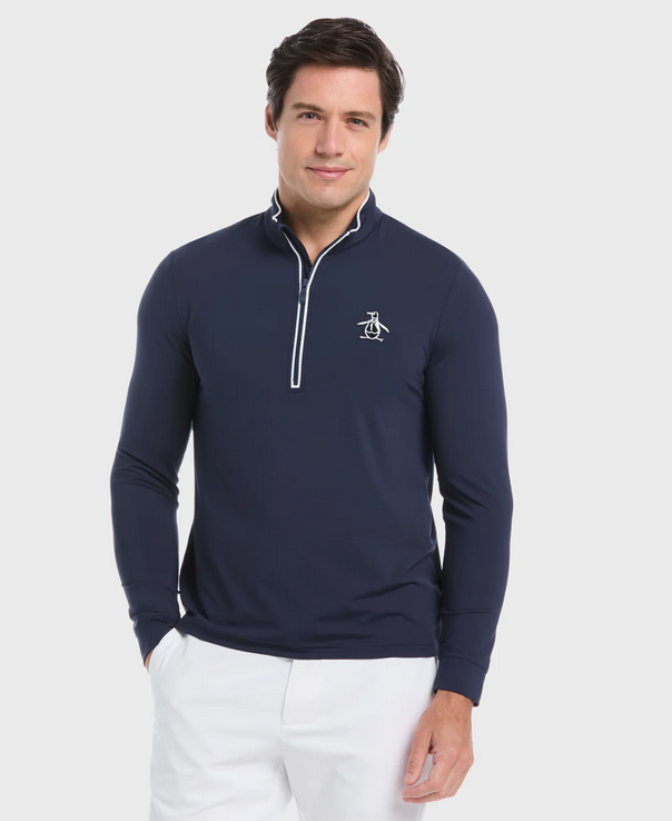 Pull à manches longues avec col zippé