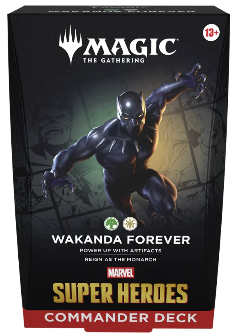 Jeu de cartes Marvel Super Heroes - Wakanda Forever