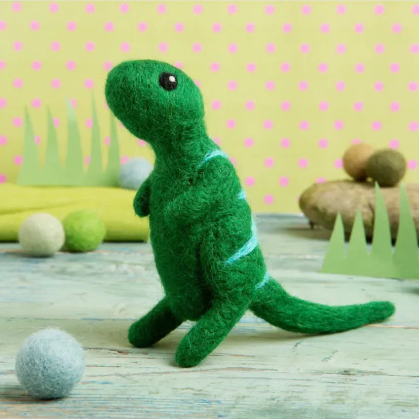 Kit de feutrage à l'aiguille pour mini T-Rex Hawthorn Handmade