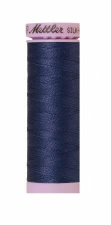 Mettler Silk-Finish 50wt Solid Cotton Thread 164yd/150M True Navy