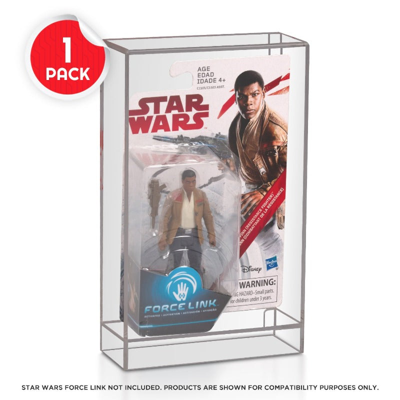 Présentoir en Acrylique Transparent EVORETRO pour Figurine Star Wars Force Link - Pack de 1
