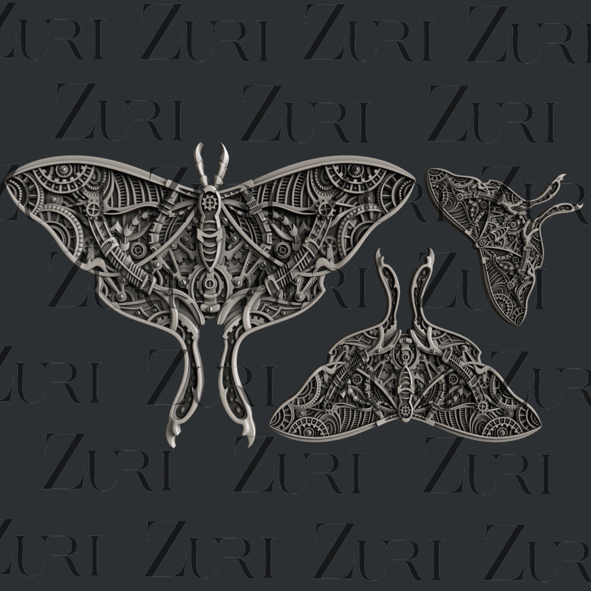 Zuri Designs Phalène Luna Steampunk