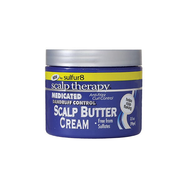 SULFUR 8 SCALP THERAPY SCALP BUTTER CREAM 3.5OZ
