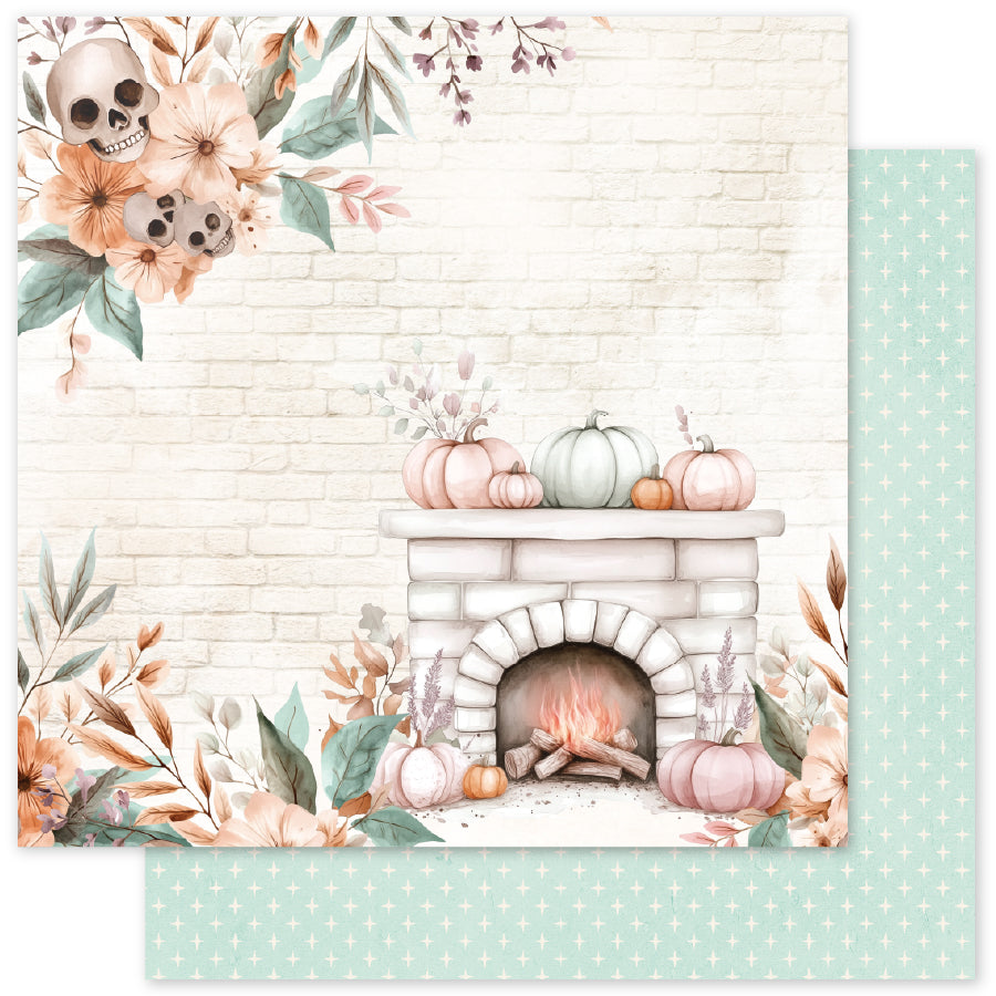 Sweet & Spooky B 12x12 Paper (12pc Bulk Pack) 35218 — Ecstasy Crafts