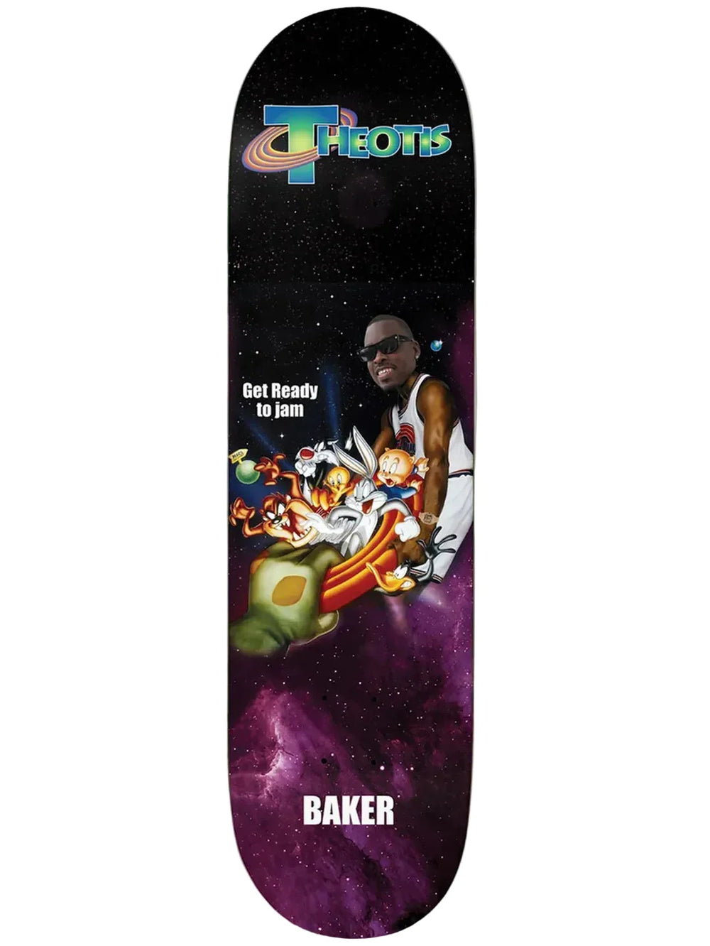 Baker 'Theotis Beasley Fly Like An Eagle' Skate Deck - Purple