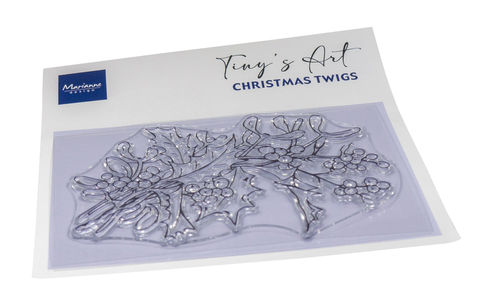 Marianne Design Tampon transparent - Tiny's Art - Branches de Noël