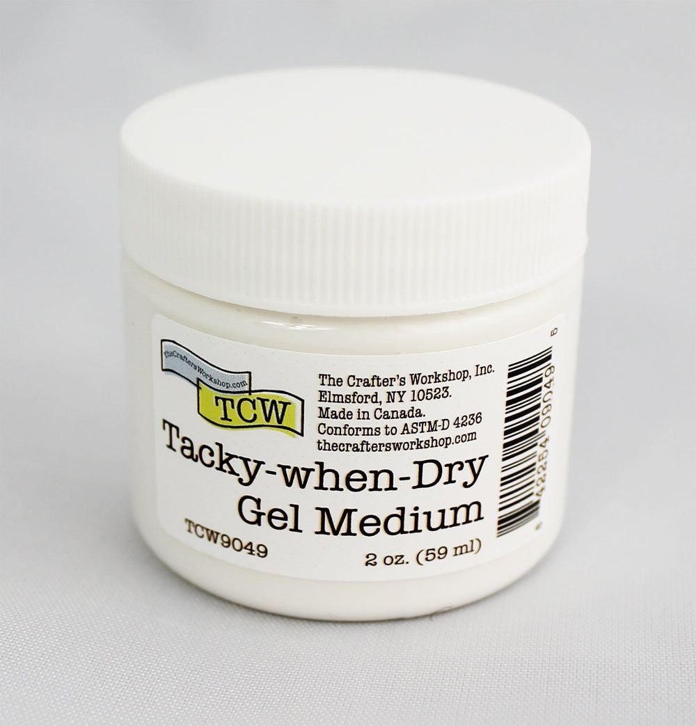 The Crafters Workshop (TCW) Gel Adhésif (devient collant en séchant) 59ml.