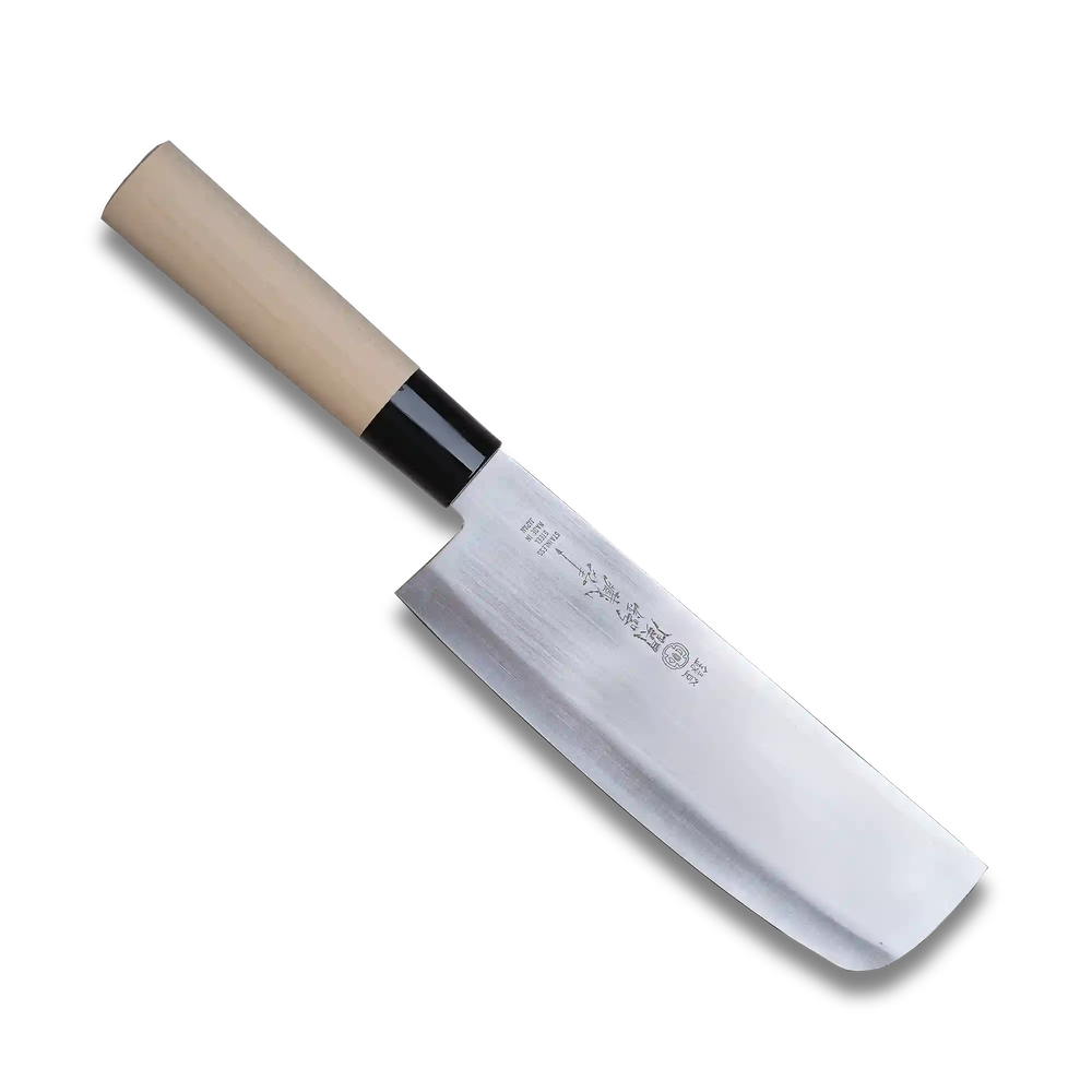 Tsubazo - Nakiri 165mm - Stainless Steel blade | Made in Japan — Ginza Steel
