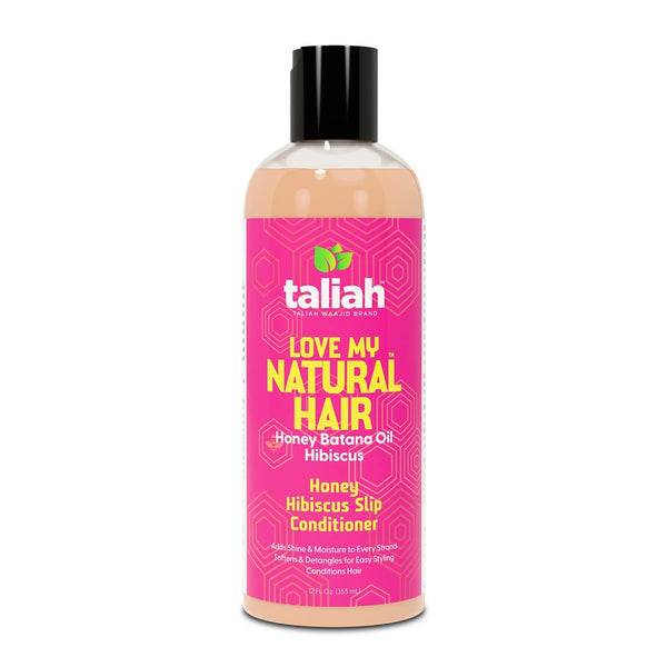 TALIAH WAAJID LOVE MY NATURAL HAIR APRÈS-SHAMPOOING DÉMÊLANT AU MIEL ET À L'HIBISCUS 355ML