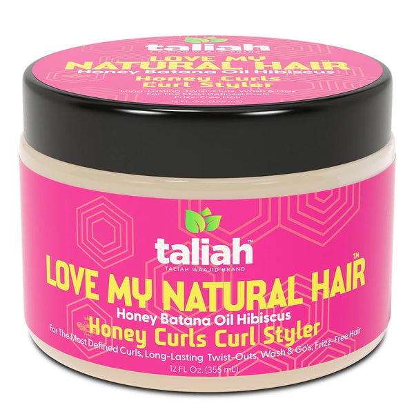 TALIAH WAAJID LOVE MY NATURAL HAIR HONEY CURLS CURL STYLER 12OZ