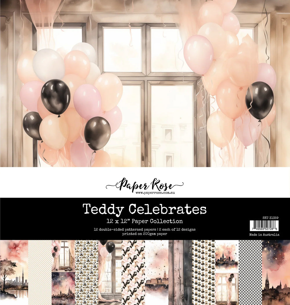 Teddy Celebrates Collection de papiers 30x30 cm 31359