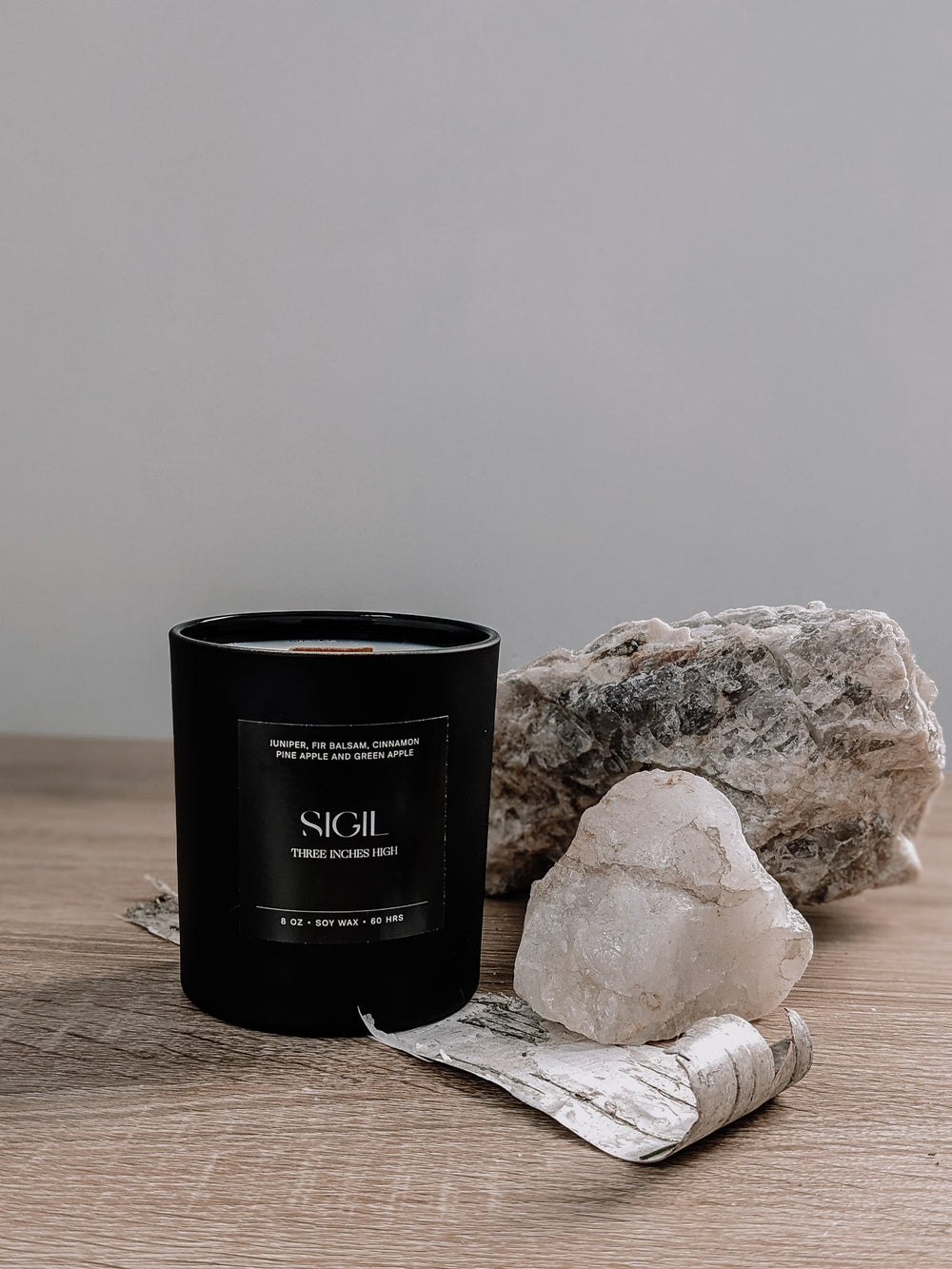 Bougie Sceau - Cire de Soja 8oz