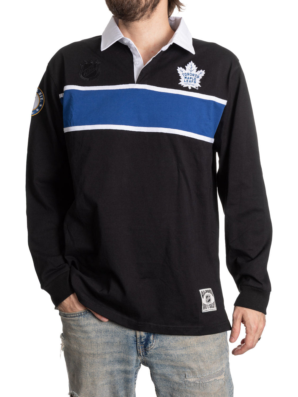 Maillot de rugby Toronto Maple Leafs Édition Blackout
