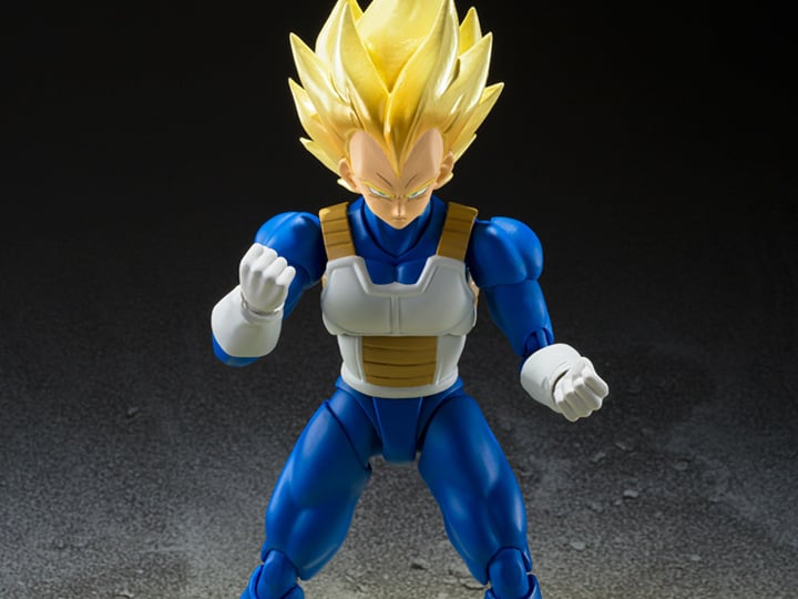 Dragon Ball Z S.H.Figuarts Super Saiyan Vegeta - L'éveil du sang de Super Saiyan