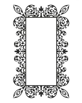 Creative Expressions Stamps - Cadre de célébration d'Emma