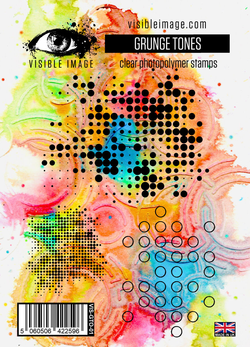 Visible Image Grunge Tones - Ensemble de tampons A6