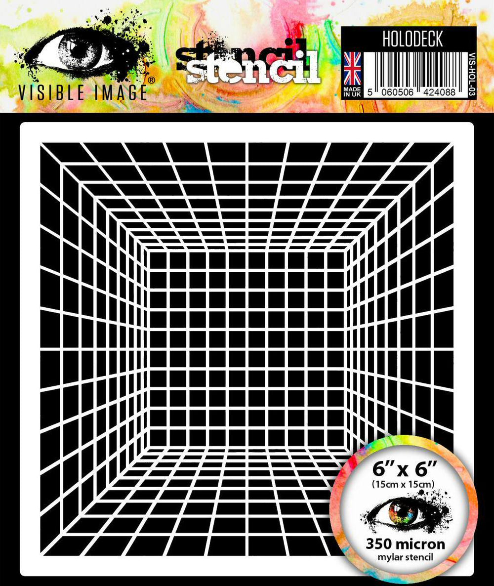 Visible Image Holodeck Stencil - 6 x 6