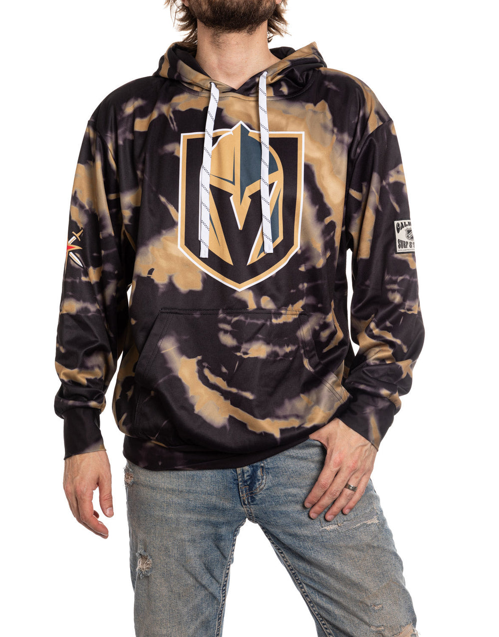 Chandail à capuchon par sublimation des Golden Knights de Vegas