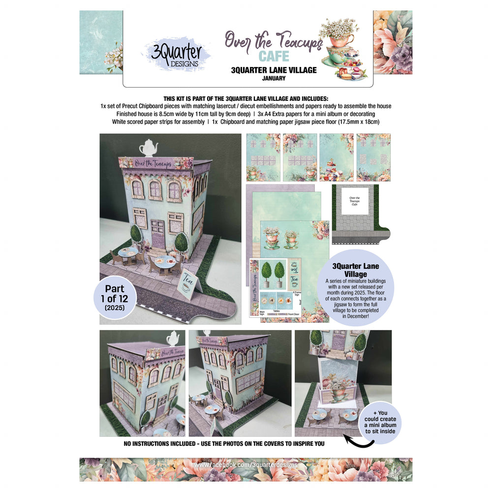 3Quarter Designs Lane Village - Café Over The Teacups