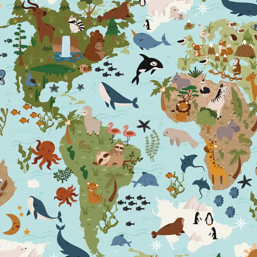Created with Love 108in Wide Back - Map in Sky — Cottage Quilting Ltd.