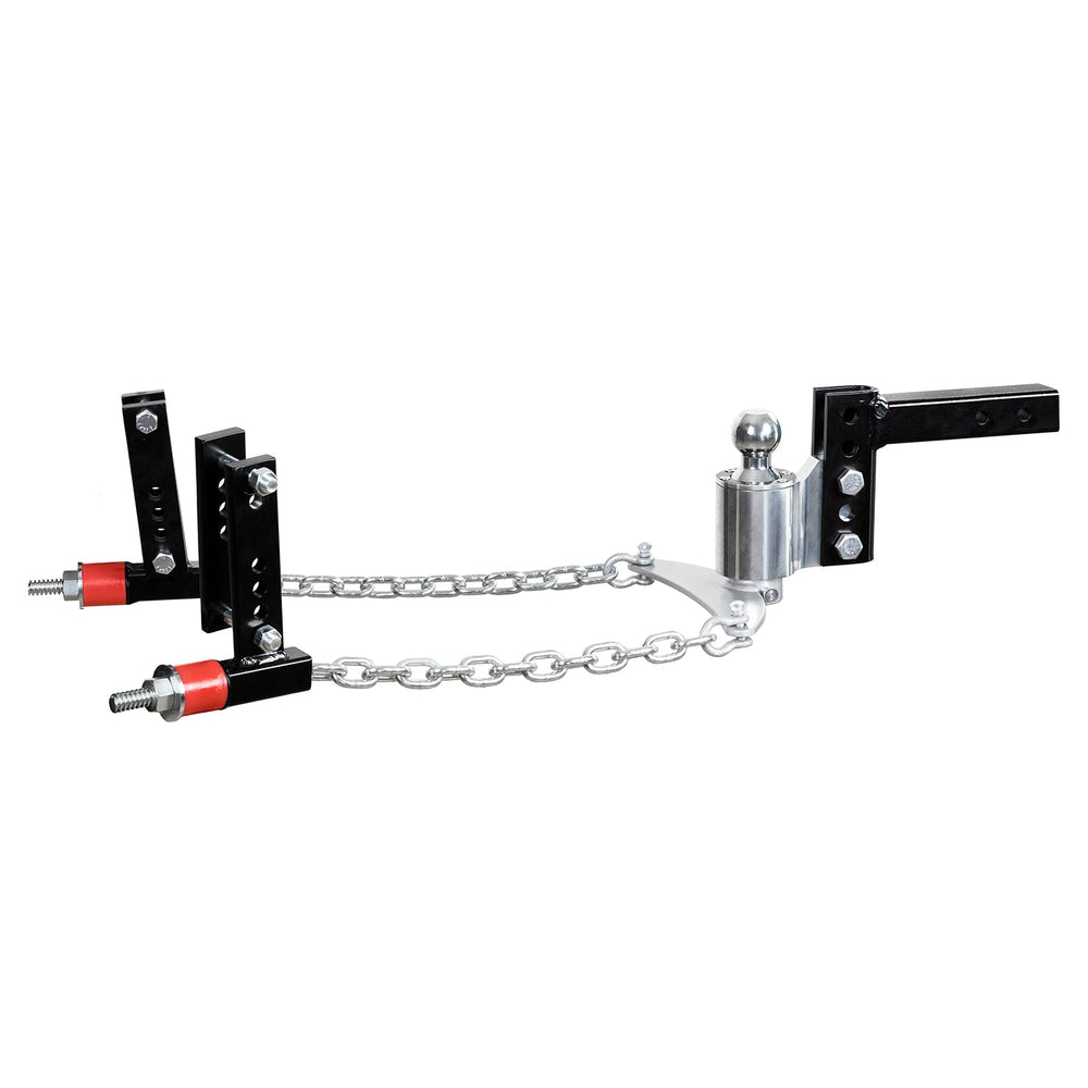 Andersen Hitches 4" de déport/rehausse, boule de 2", supports de 3"-6" - Attelage répartiteur de poids anti-louvoiement