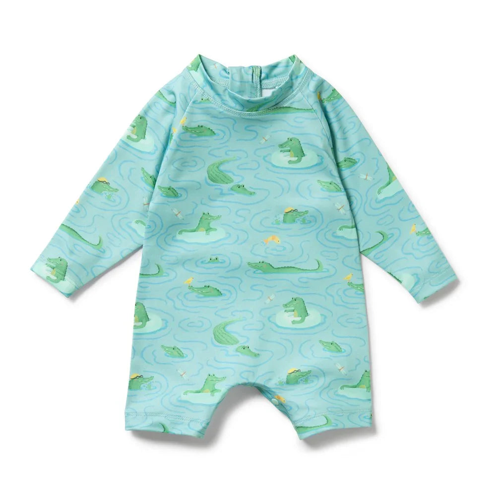 Sunny Scales One Piece Boyleg Swimsuit | Wilson + Frenchy