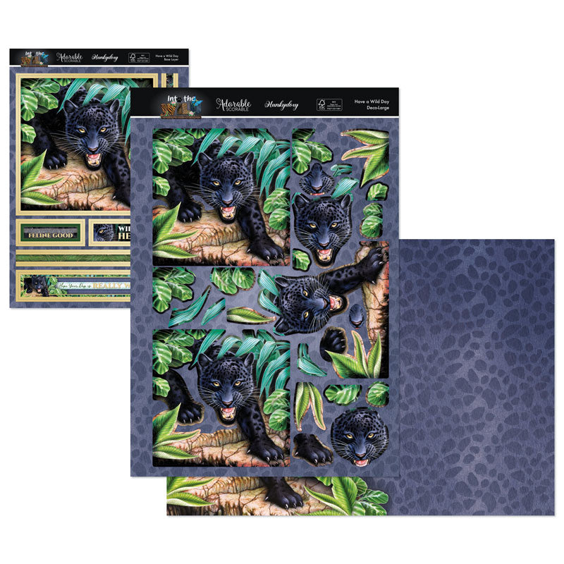 Into The Wild Deco-Large Set - Have A Wild Day — Ecstasy Crafts