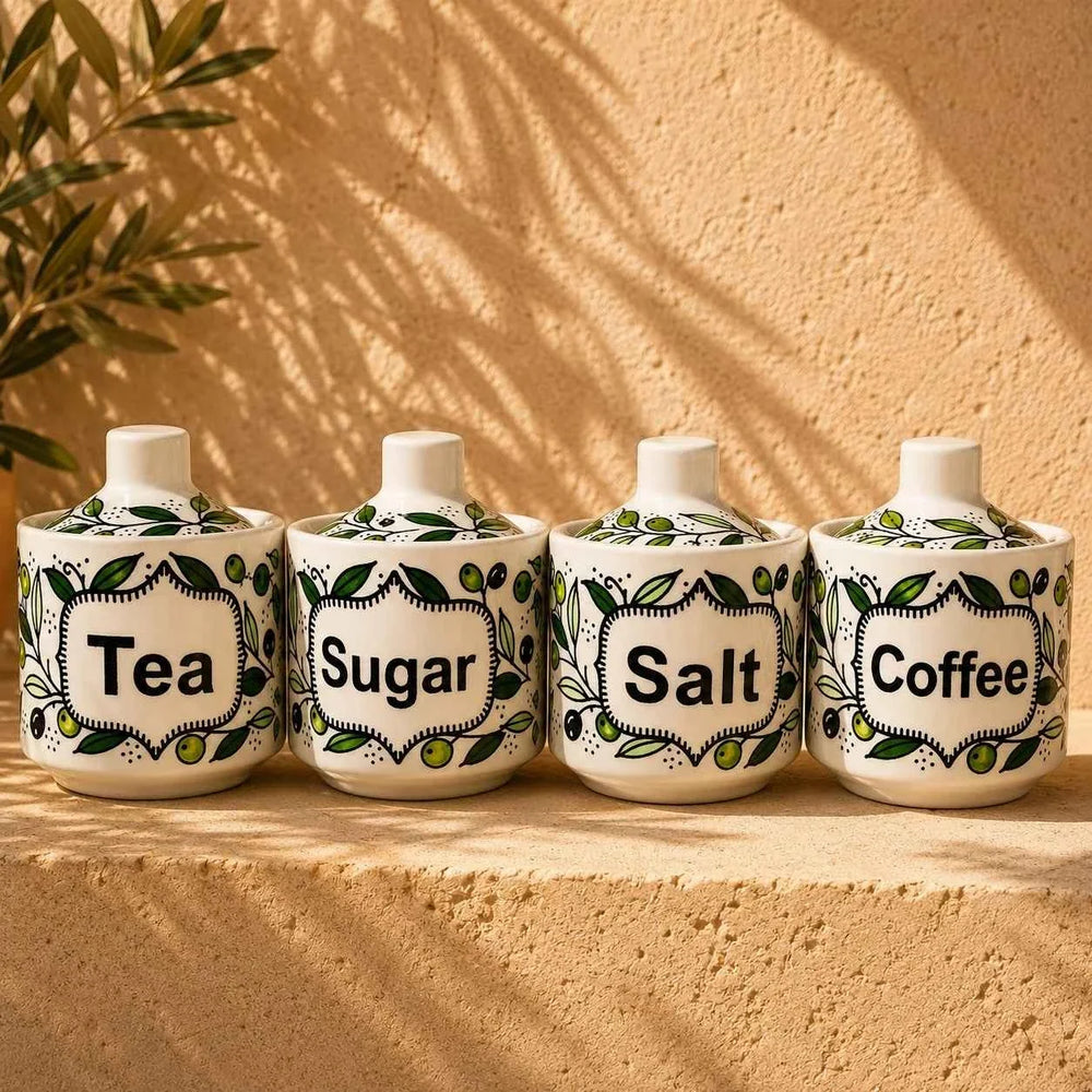 Handmade Ceramic Storage Canister – Pot with Lid
