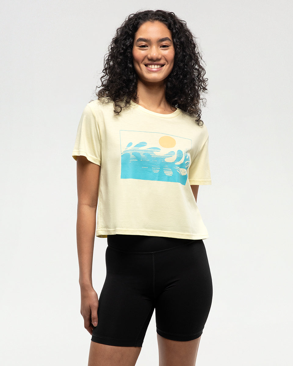 T-shirt court "Seaforestation"