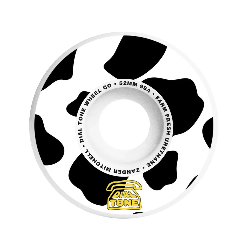 Dial Tone x Zander Mitchell 'Farm Fresh' 99A Standard Wheels 52MM - White