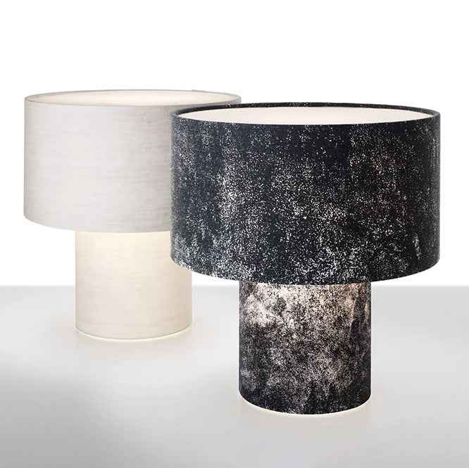 Lampe de table moderne en tissu style nordique – Éclairage d'appoint en fer pour table de chevet et salon