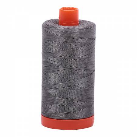Aurifil Thread #5004 Solid Grey Smoke — Cottage Quilting Ltd.