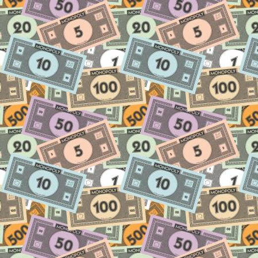 Monopoly - Money Stack - 95070212-01 — Cottage Quilting Ltd.
