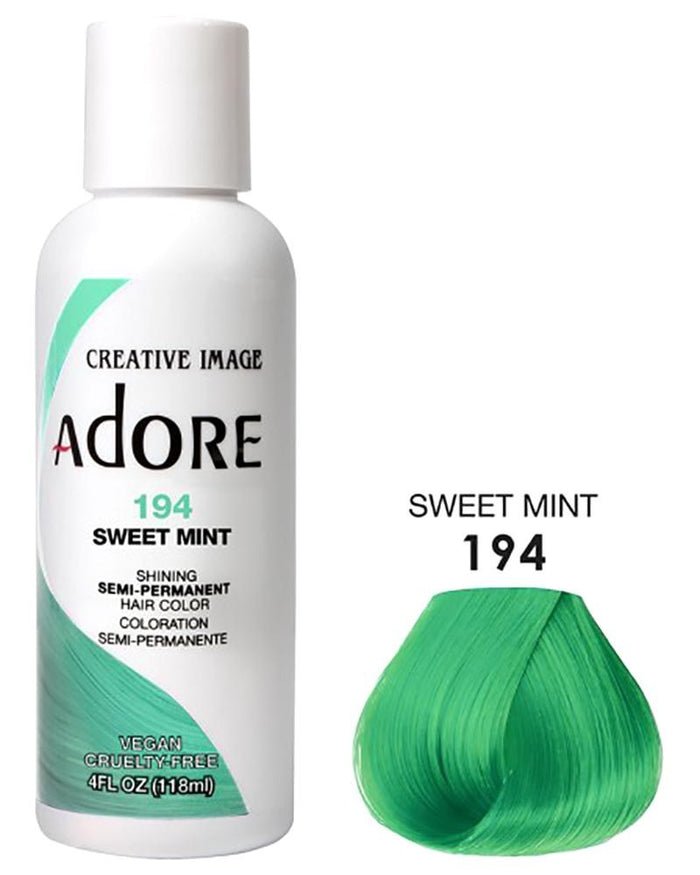 ADORE COLORATION SEMI-PERMANENTE - 194 MENTHE DOUCE 4OZ
