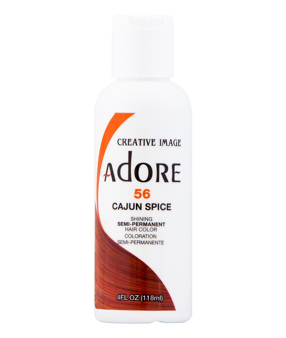 COLORATION CAPILLAIRE SEMI-PERMANENTE ADORE - 56 CAJUN SPICE 4 OZ