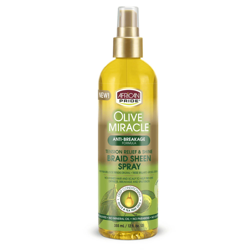 AFRICAN PRIDE BRAID SHEEN SPRAY REGULAR 12OZ