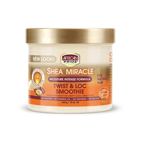 AFRICAN PRIDE SHEA MIRACLE TWIST & LOC SMOOTHIE 12OZ — Beautylicious Canada