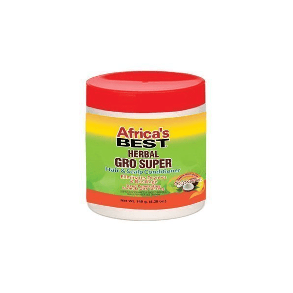 AFRICA'S BEST HERBAL GRO SUPER HAIR&SCALP COND 5.25OZ