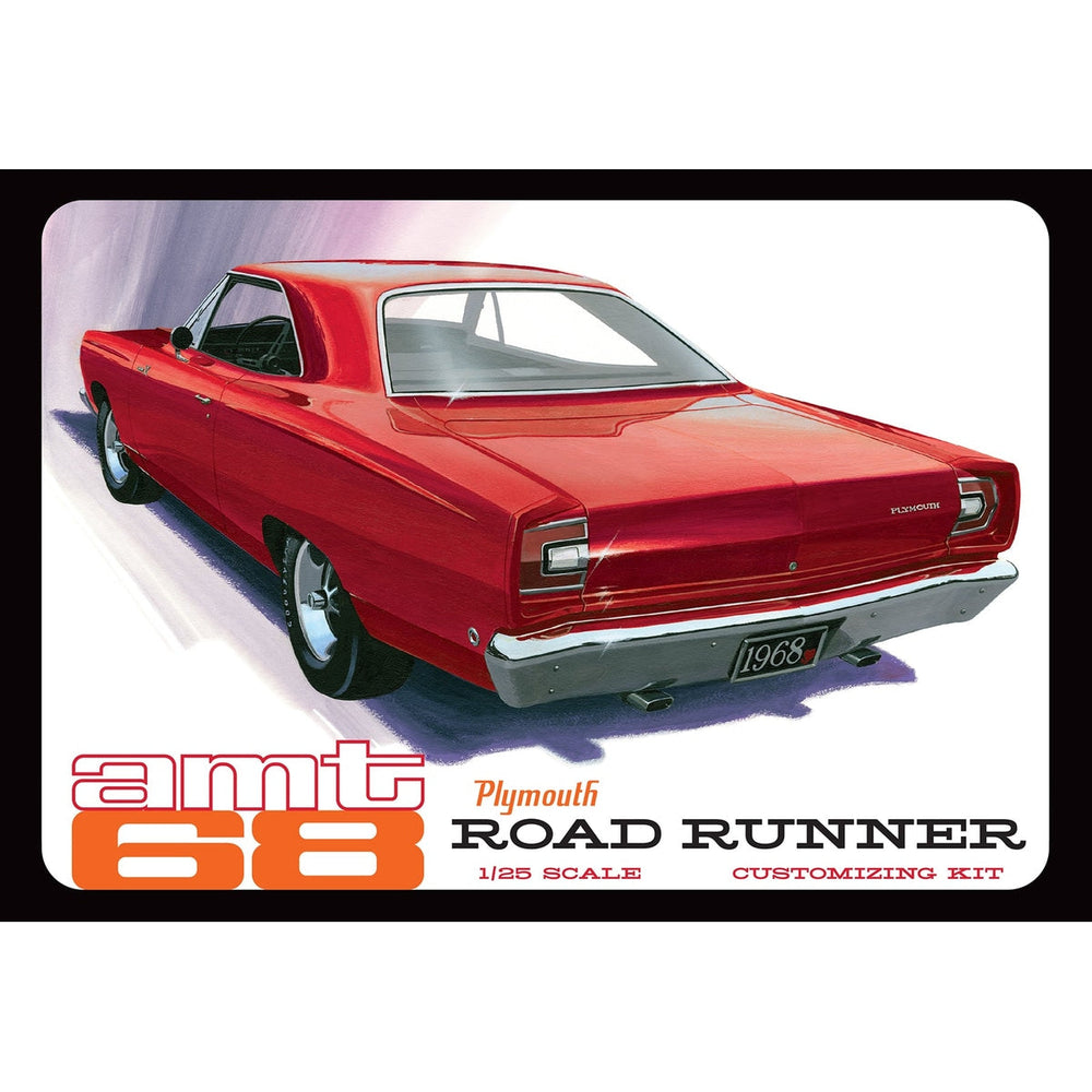 AMT 1968 Plymouth Road Runner Modèle en plastique à l'échelle 1:25
